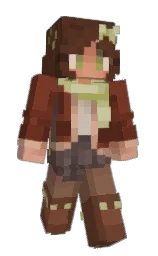 nutmeg and spice Minecraft skin — Slim model — first worn by kosmocore