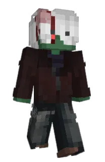Front of satics's skin