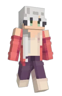 Front of Reccate's skin