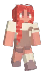 Slim Minecraft skin
