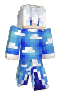 Front of Cloudwashed's skin