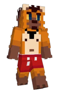 Front of Bactover's skin