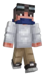 ProtoRon's Minecraft skin wearing the Yearn cape
