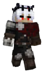 lavender gray and periwinkle gray Minecraft skin — Classic model
