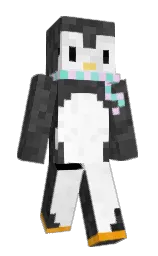 DukeTheDiggler's Minecraft skin wearing the Migrator cape