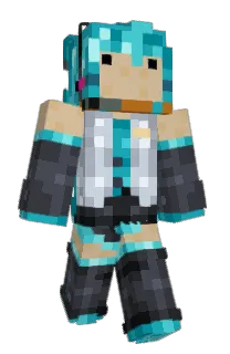 Front of Mask_E's skin