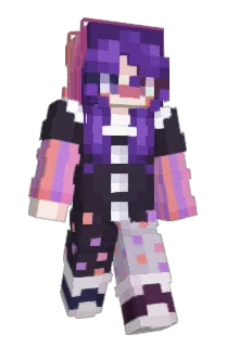 Front of Amisuie's skin