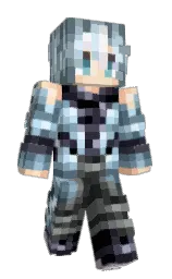 blue bayoux and lynch Minecraft skin — Slim model — first worn by Eckale