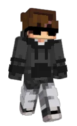 qwertylop's Minecraft skin wearing the Hero cape