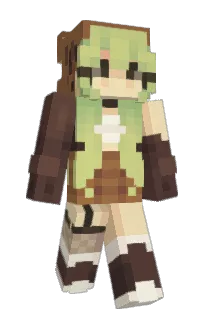 Front of Minecraft skin