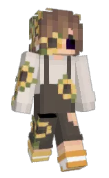 _theWeaver__'s Minecraft skin wearing the Copper cape