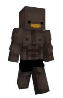 Front of Jouds's skin