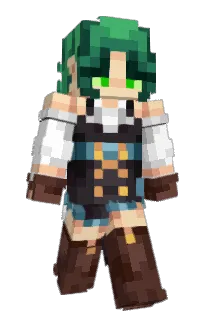 Front of Shilolen's skin