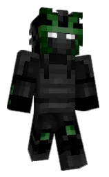 CH5's Minecraft skin wearing the 15th Anniversary cape