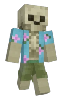 Front of Deytns's skin