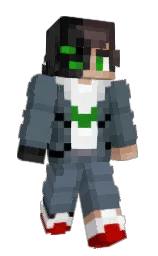 shuttle gray and river bed Minecraft skin — Classic model — first worn by OliveDaAbove
