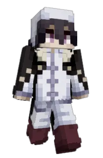 Front of Disqsted's skin