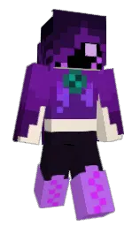 Enderhaze's Minecraft skin wearing the Migrator cape