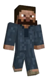 oxford blue Minecraft skin — Classic model — first worn by XEON_69