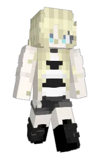 Front of Minecraft skin