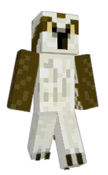 Hannah_MS's Minecraft skin wearing the Pan cape