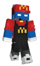 tory blue and cardinal Minecraft skin — Classic model