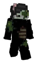 swmnn's Minecraft skin wearing the Aurora cape