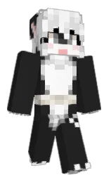 mine shaft and white Minecraft skin — Classic model — first worn by eny0ng