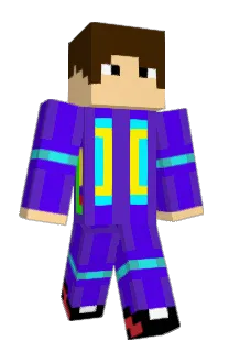 Front of ManlyTorch's skin