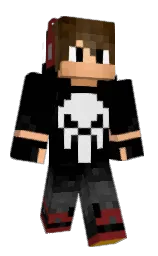 ViniRichter's Minecraft skin wearing the Aurora cape