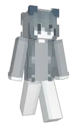 bombay and white Minecraft skin — Slim model — first worn by Cyqn_