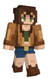 mandys pink and cedar Minecraft skin — Slim model