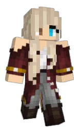 Sanaa_'s Minecraft skin wearing the Migrator cape