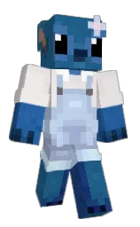 BabyJuice's Minecraft skin wearing the Migrator cape