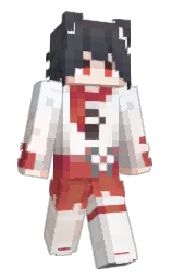 rose white and zircon Minecraft skin — Classic model
