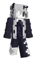 charade and mirage Minecraft skin — Slim model