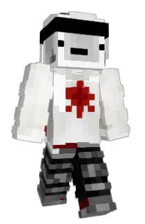 Front of ImPizzza's skin
