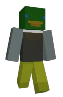 Front of Minecraft skin