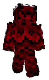 black and temptress Minecraft skin — Classic model — first worn by _prtchk