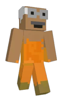 Front of Pabakal's skin