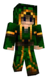 deep fir and japanese laurel Minecraft skin — Slim model — first worn by Demianjoshua
