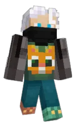 mineral green and chathams blue Minecraft skin — Classic model — first worn by sureelmk_
