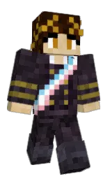 Meganv16's Minecraft skin wearing the Migrator cape