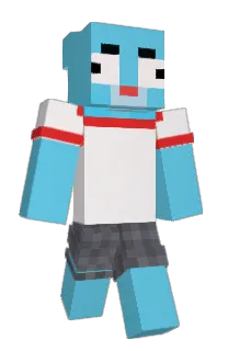 Front of twanage's skin