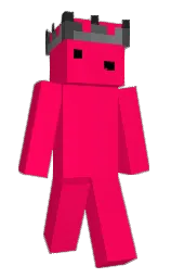 rose and black Minecraft skin — Slim model — first worn by Ferez__