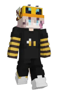 Front of JohnAfro's skin