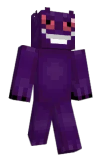 Front of Clidd's skin