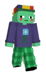 Slim Minecraft skin