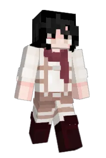 fearfiction Minecraft avatar full body