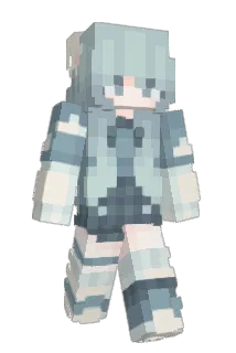 feather_miku Minecraft avatar full body